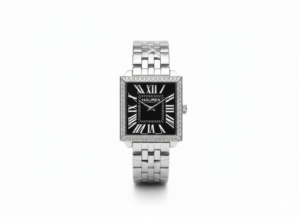 Huarex Italia | Silver/Black | Women's Watch