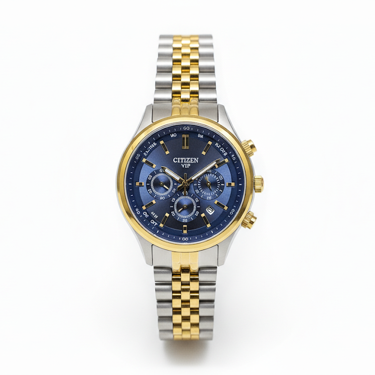 Citizen | Vip-5567G | Dual Tone/Blue | Men's Watch