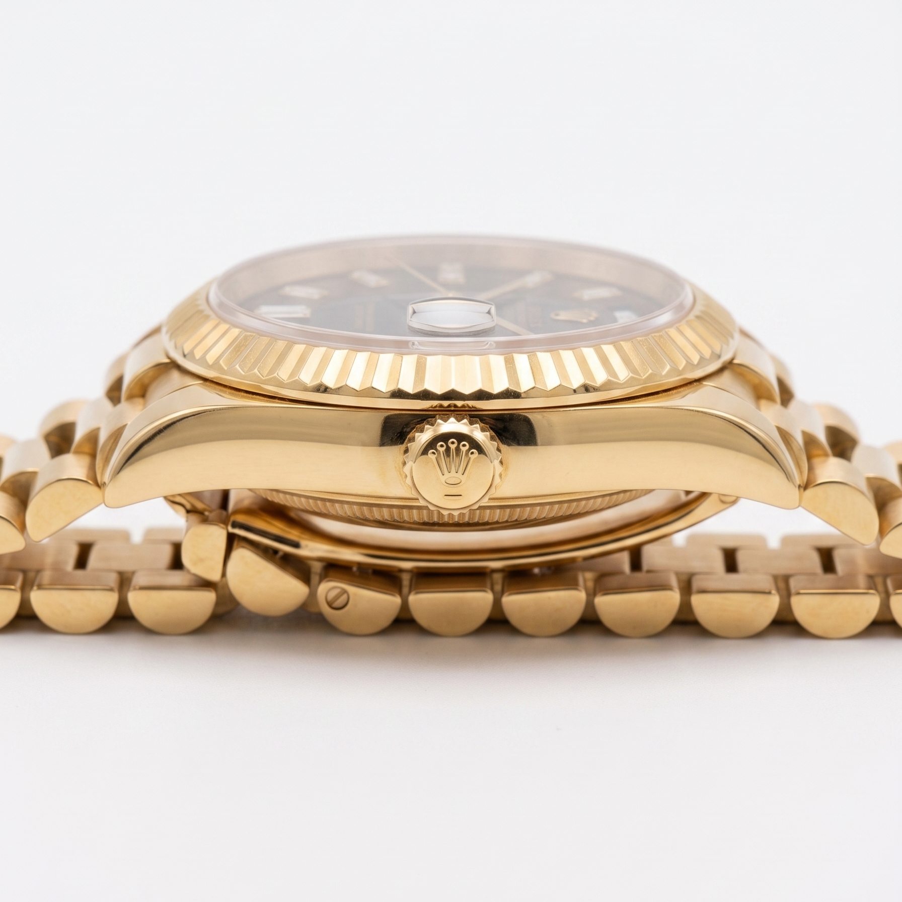 Rolex | Daydate | Gold/Black | Replica