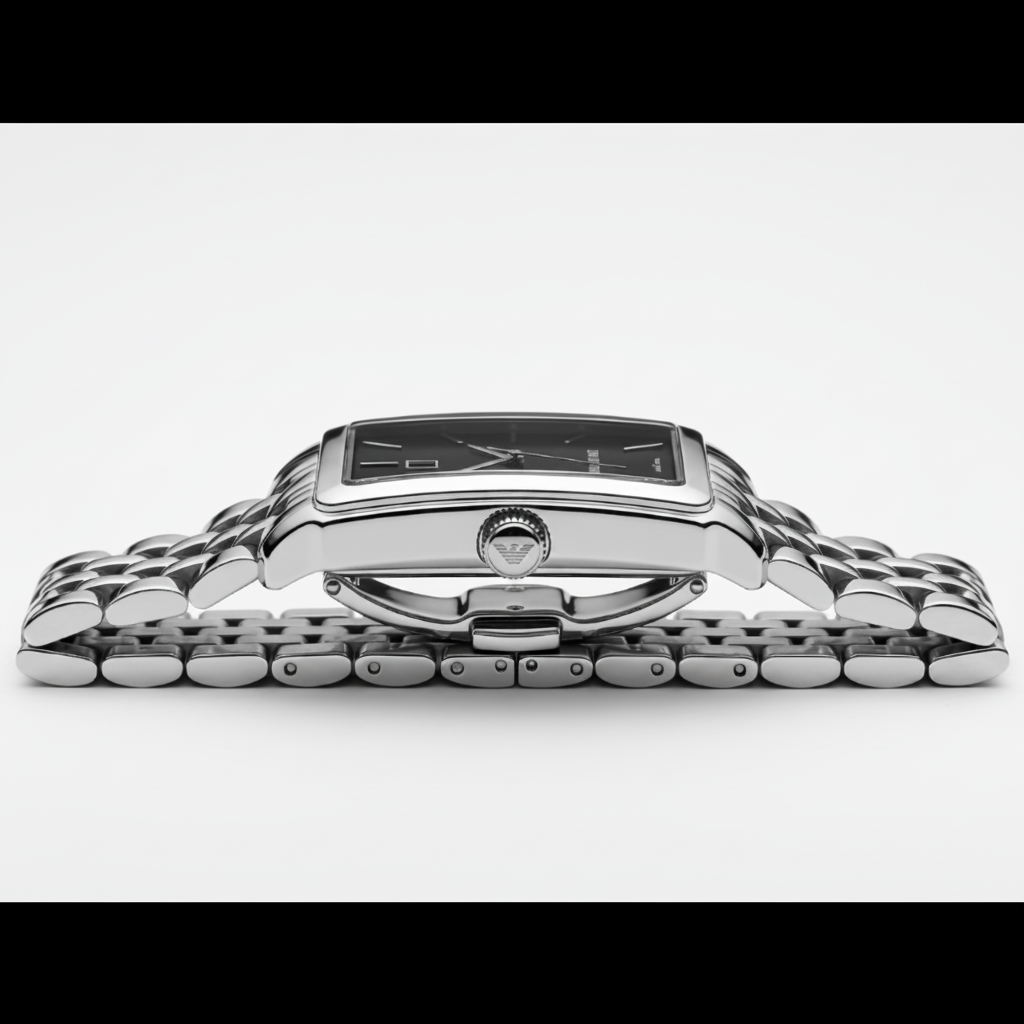 Emporio Armani | Silver/Black | Couple Set