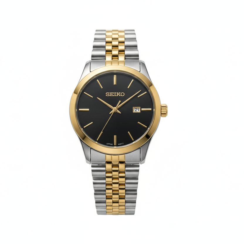 Seiko | SUR309 | Black Dial/Two Tone | Men's Watch