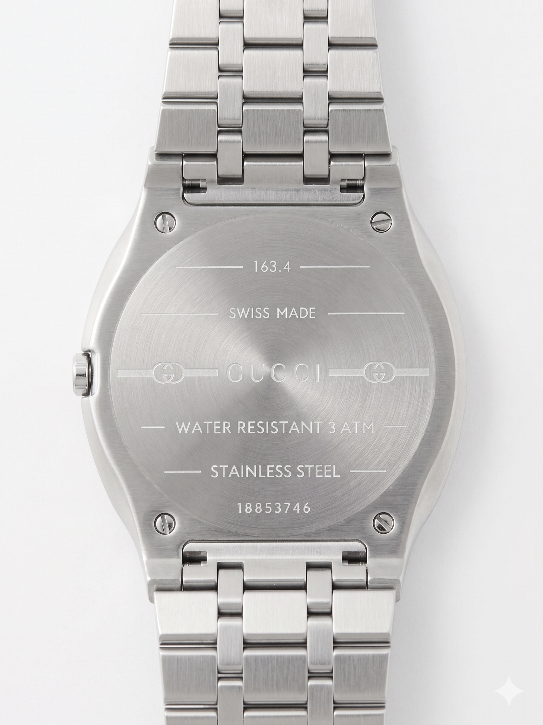 Gucci | 25H | Silver/White | Replica