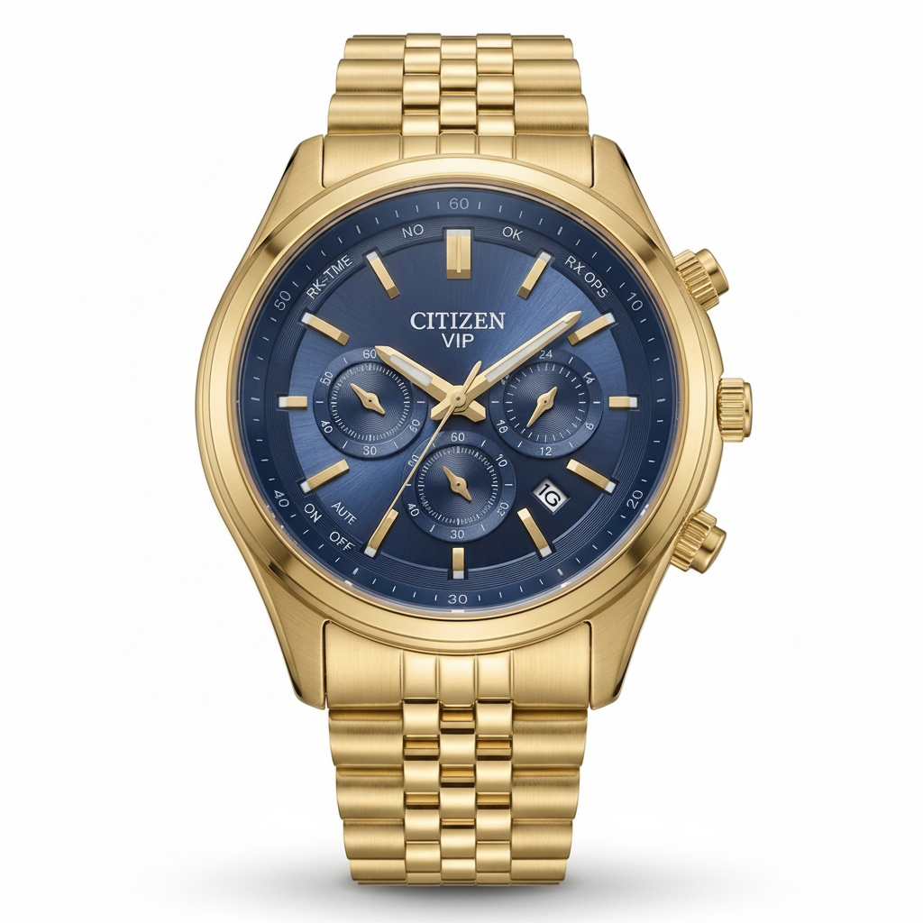 Citizen | VIP-5567G | Gold/Navy | Men's Watch