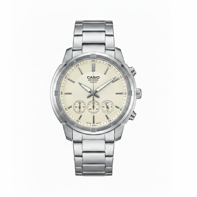 Casio | EF-522 | Silver/Off White | Men's Watch