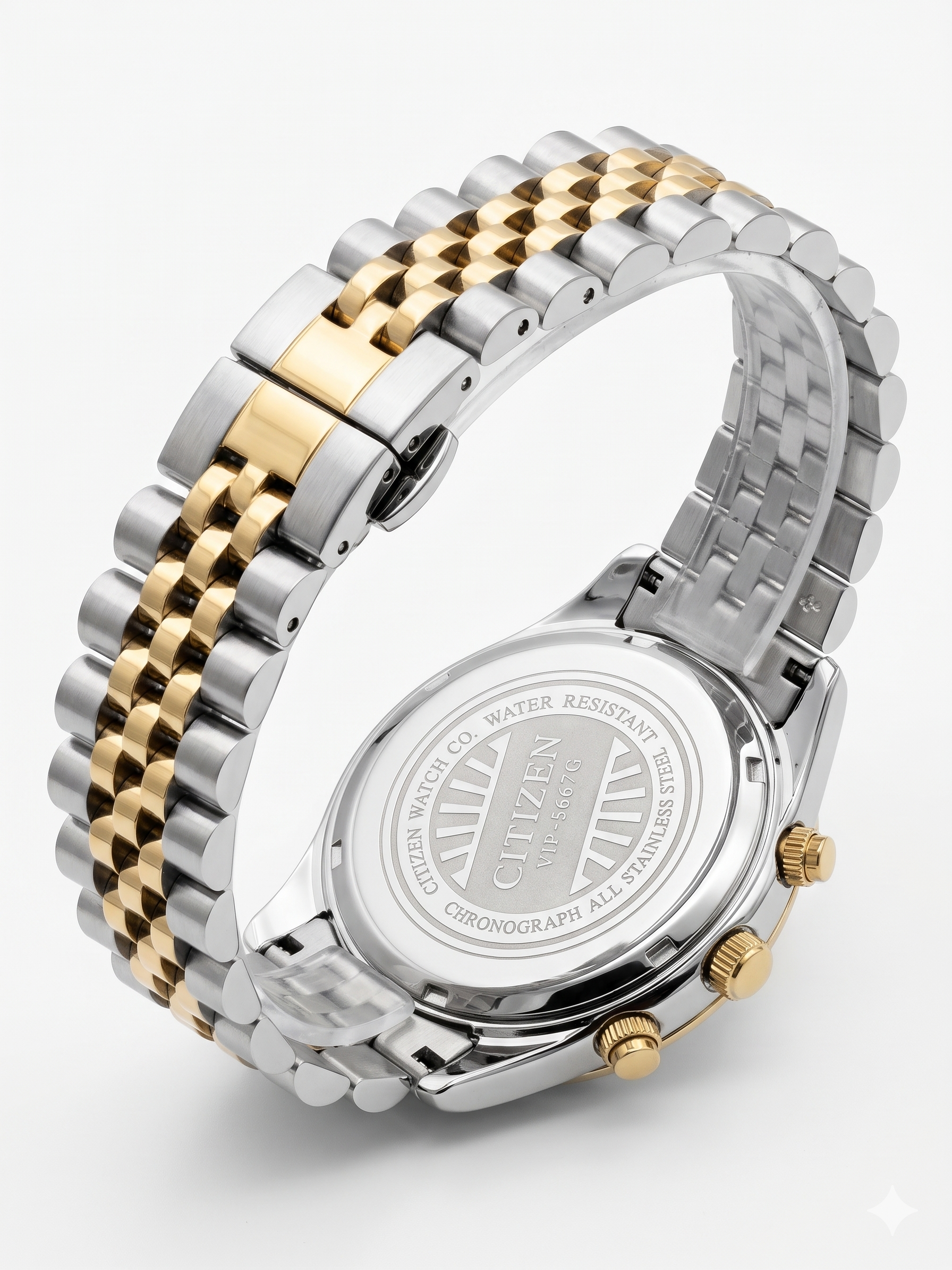 Citizen | Vip-5567G | Dual Tone/Silver | Men's Watch