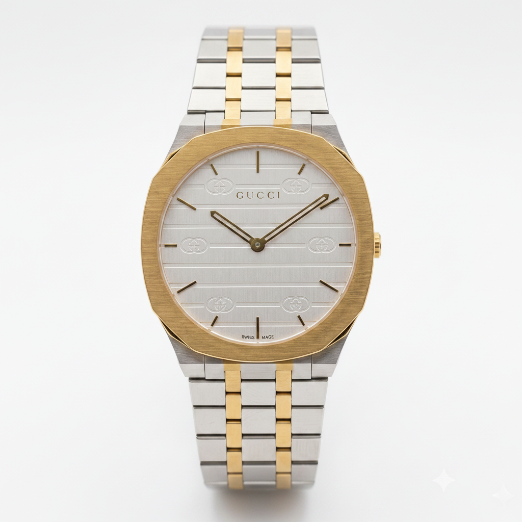 Gucci | 25H | Dual Tone/White | Replica