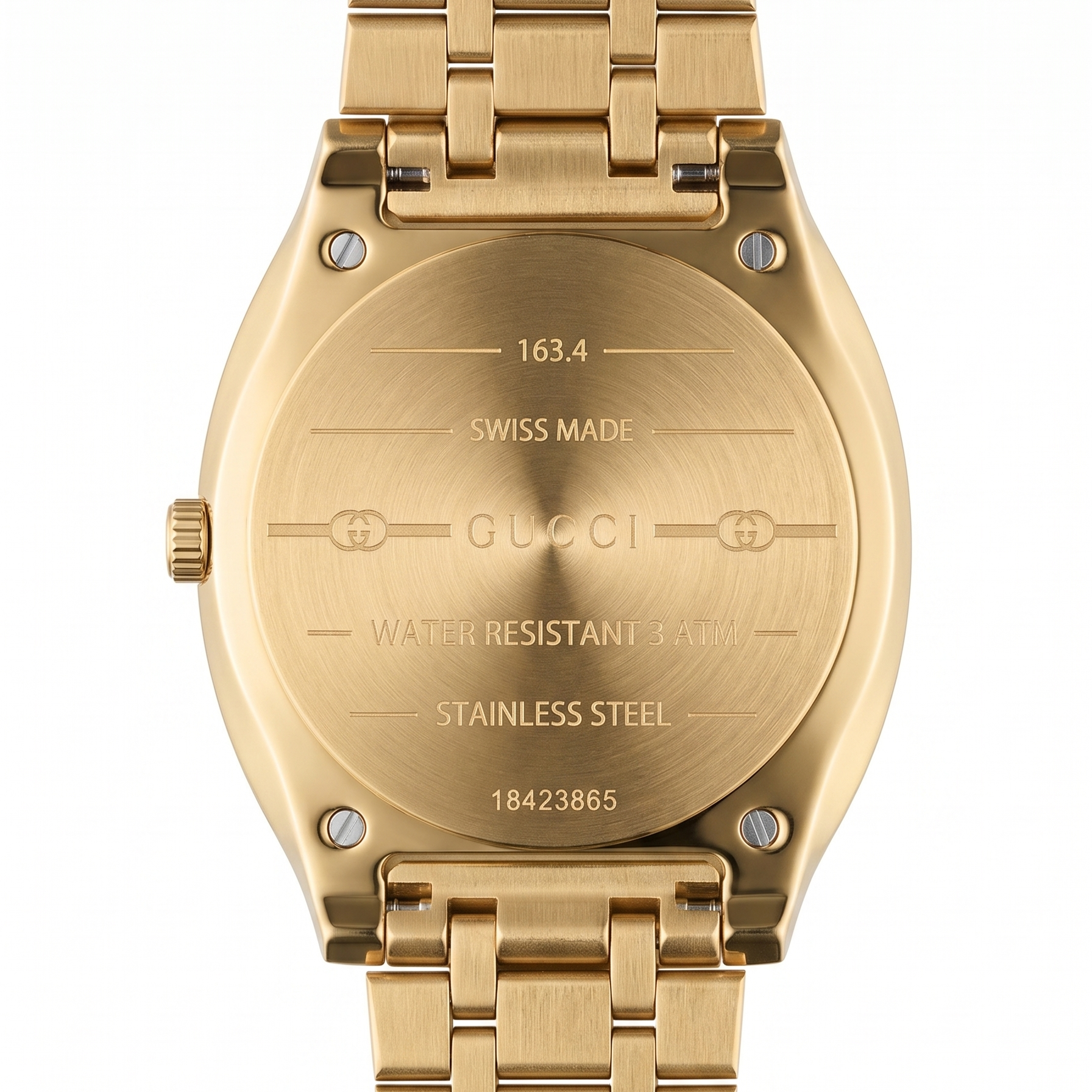Gucci | 25H | Gold/Blue | Men's Watch | Replica