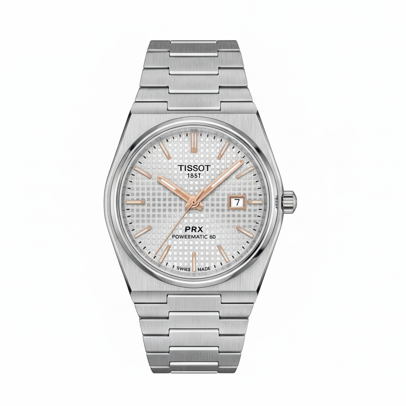 Tissot | PRX Powermatic | Silver/Silver | Replica