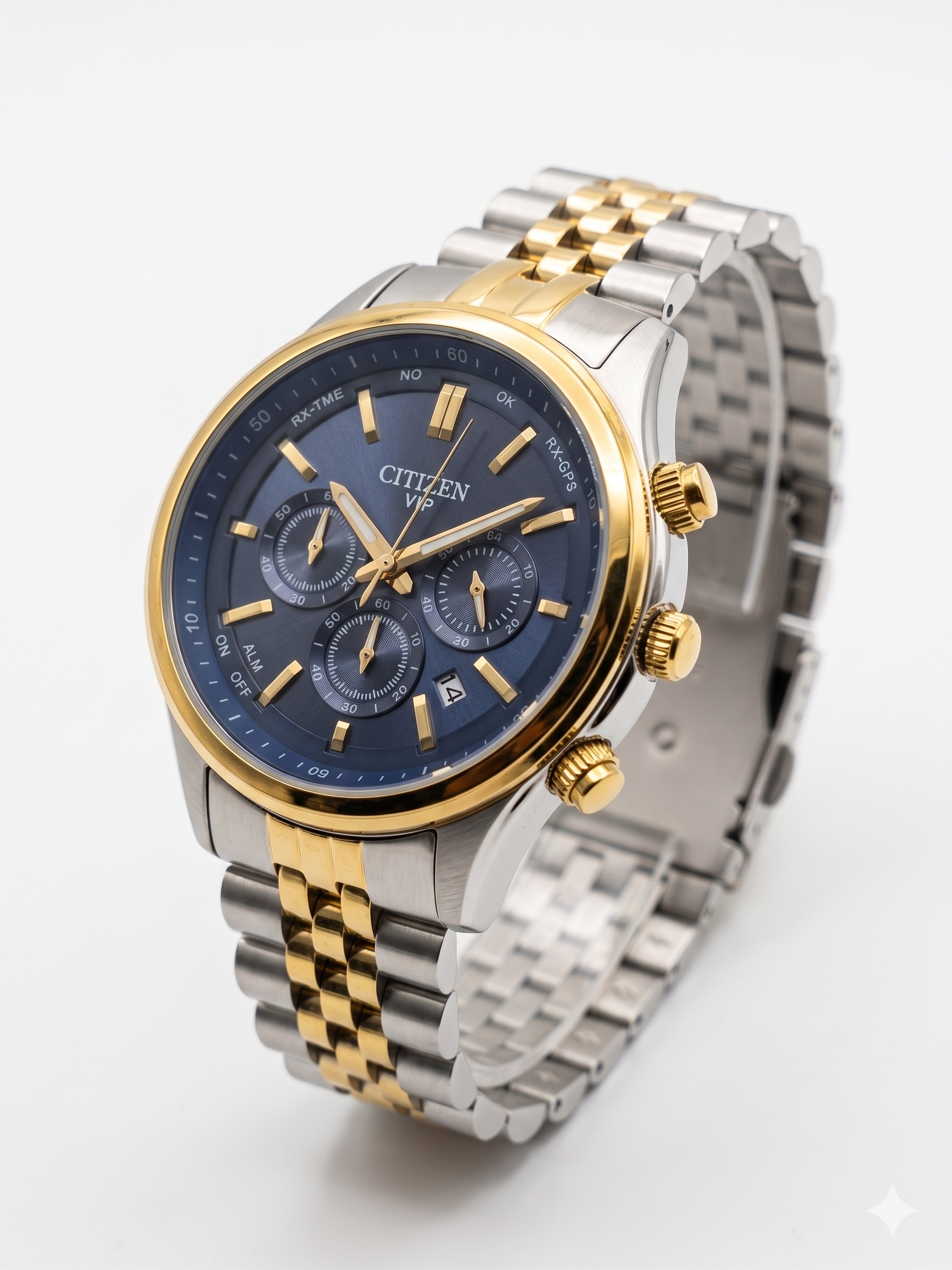 Citizen | Vip-5567G | Dual Tone/Blue | Men's Watch